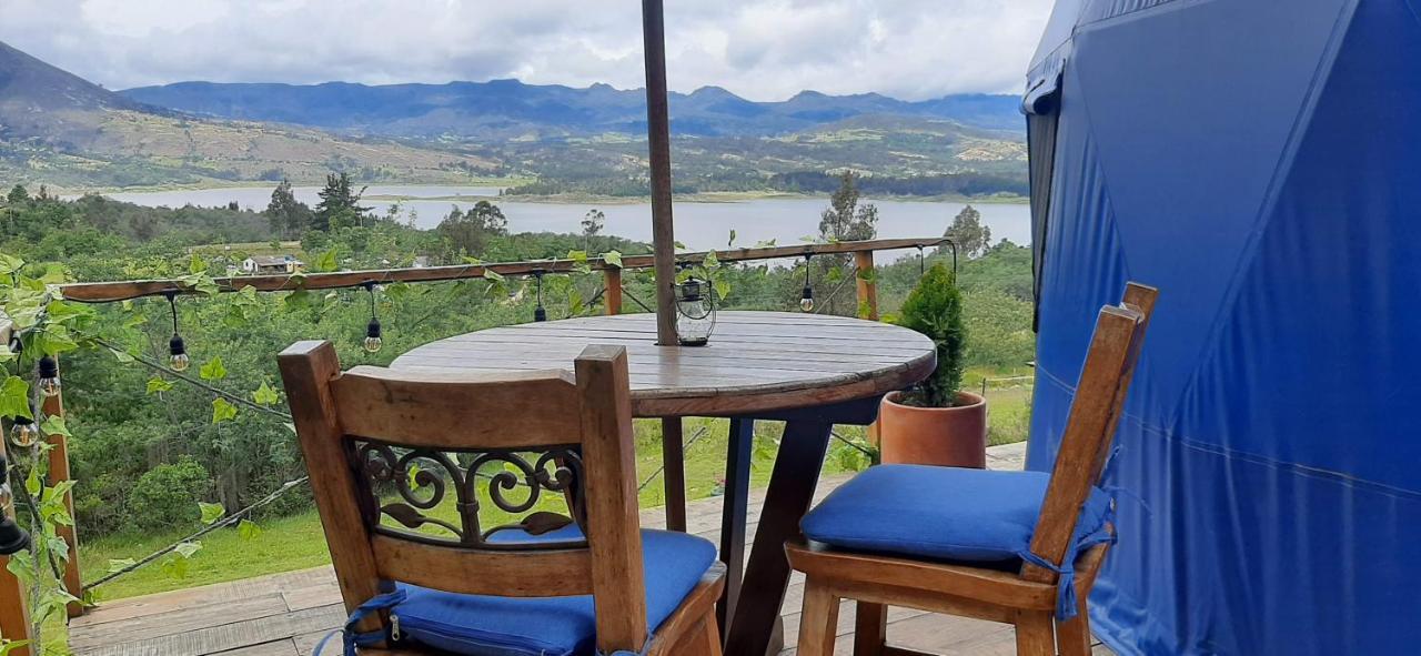 Glamping Blue Hotel Guatavita Kültér fotó
