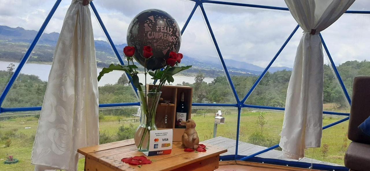 Glamping Blue Hotel Guatavita Kültér fotó