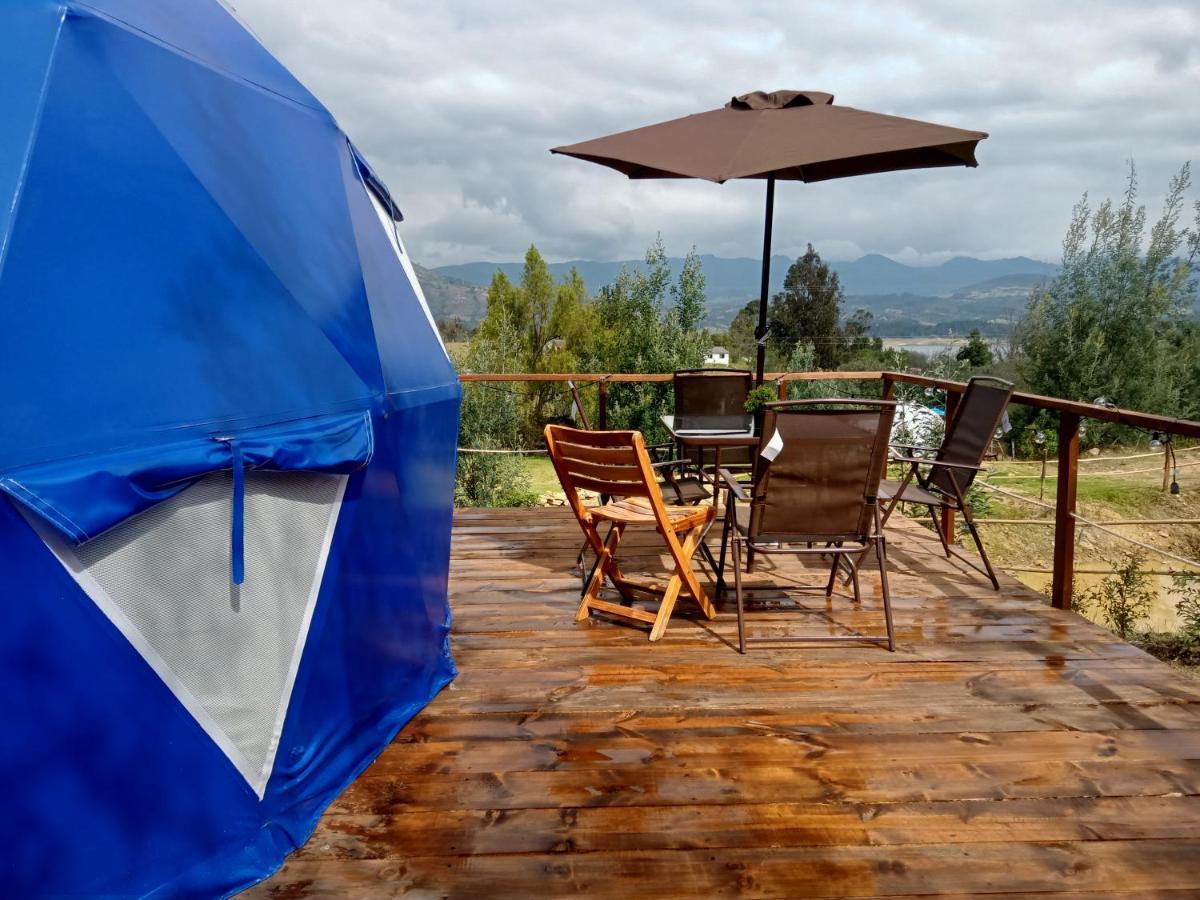 Glamping Blue Hotel Guatavita Kültér fotó